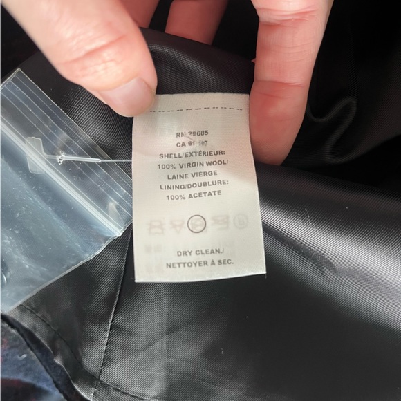 Pendleton Navy and Red Plaid Blazer Jacket - Picture 9 of 9